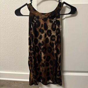 Leopard Print Camisole Top